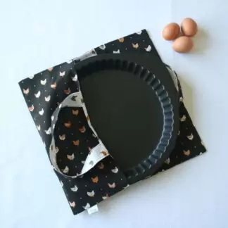 Sac à tarte poules