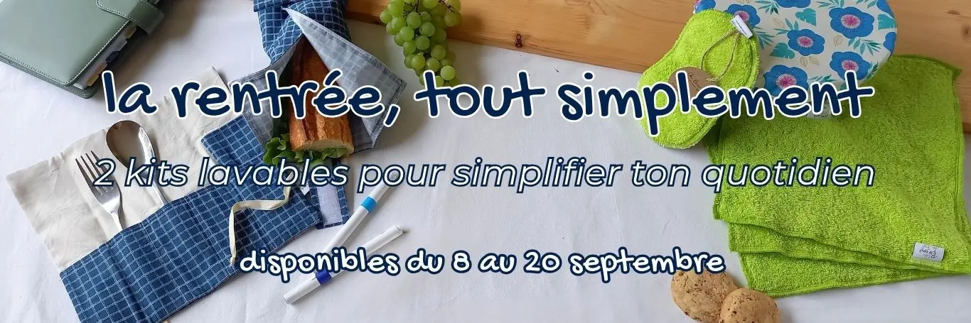 la rentrée zéro déchet